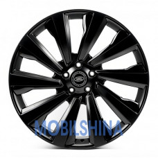 R22 9.5 5/120 72.5 ET42 Replica forged LR3 SATIN BLACK GLOSSY BLACK LIP (кованый)