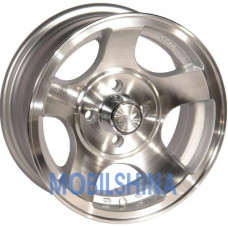 R13 5.5 4/98 58.6 ET0 Zorat wheels 689 Silver Polished (Серебристый полированный) (литой)