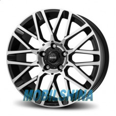 R19 9.5 5/112 79.6 ET45 Momo Revenge EVO matt black polished (литой)