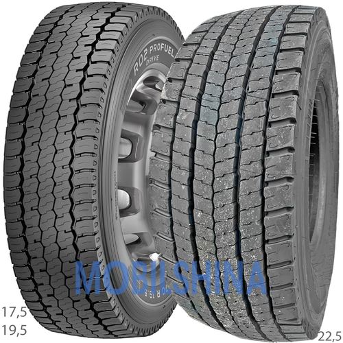 305/70 R19.5 Pirelli R02 ProFuel Drive (ведущая) 148/145M